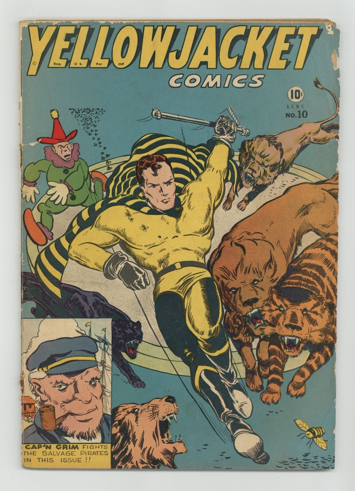 Yellowjacket Comics #10 FR 1.0 1946