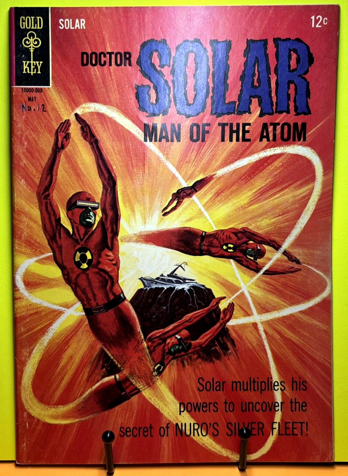 1965 Doctor “SOLAR” Man Of The Atom Gold Key Comic Book No. 12.