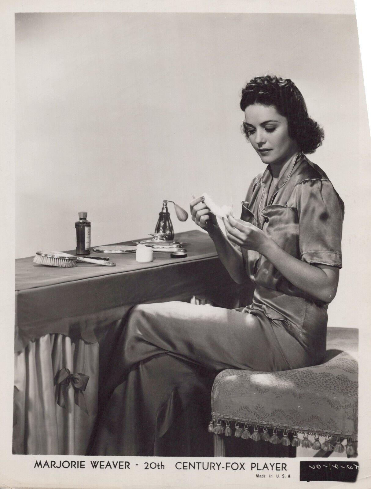 Marjorie Weaver (1942) ❤ Original Vintage - Stylish Glamorous Photo K 392