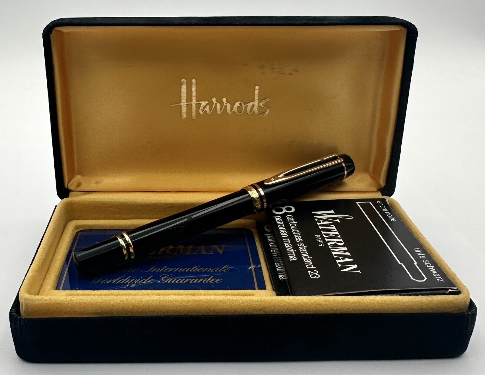 Harrods Waterman Fountain Pen 1883/1983 Centennial 100 Nib 18K 750