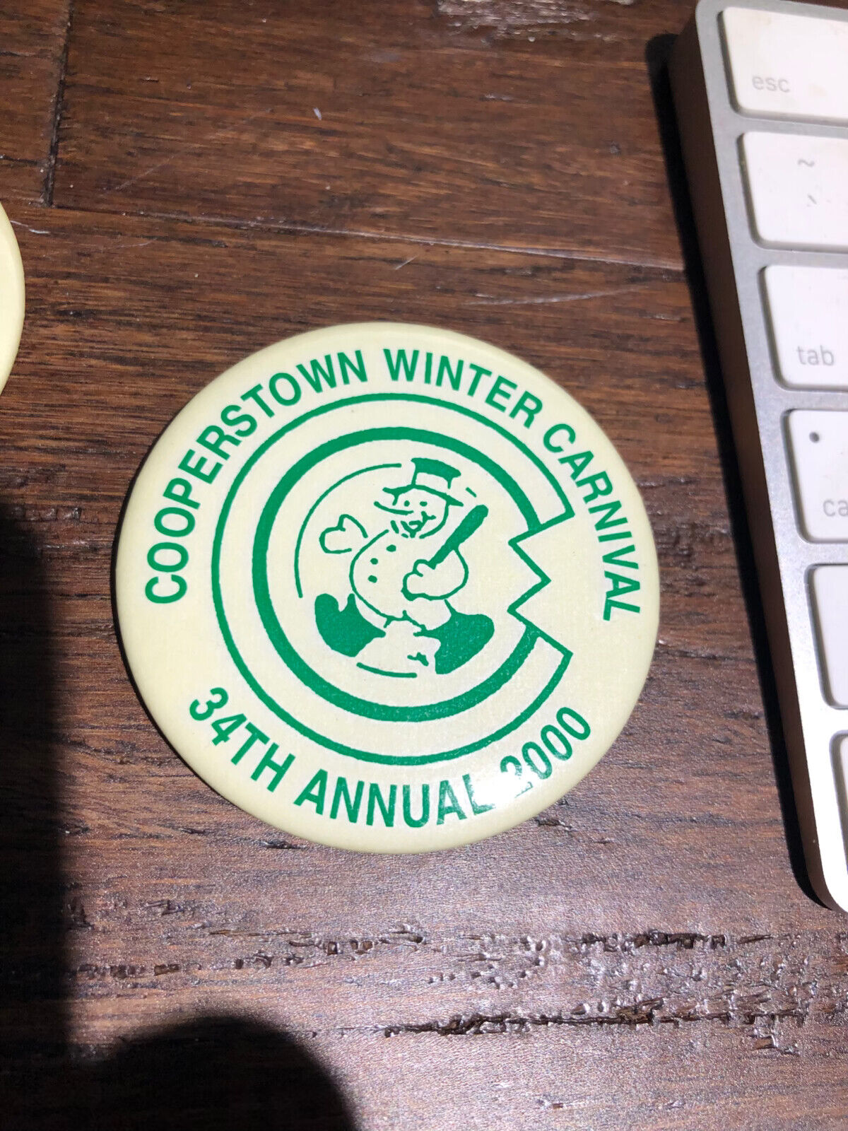 cooperstown winter carnival pin button wanted to buy