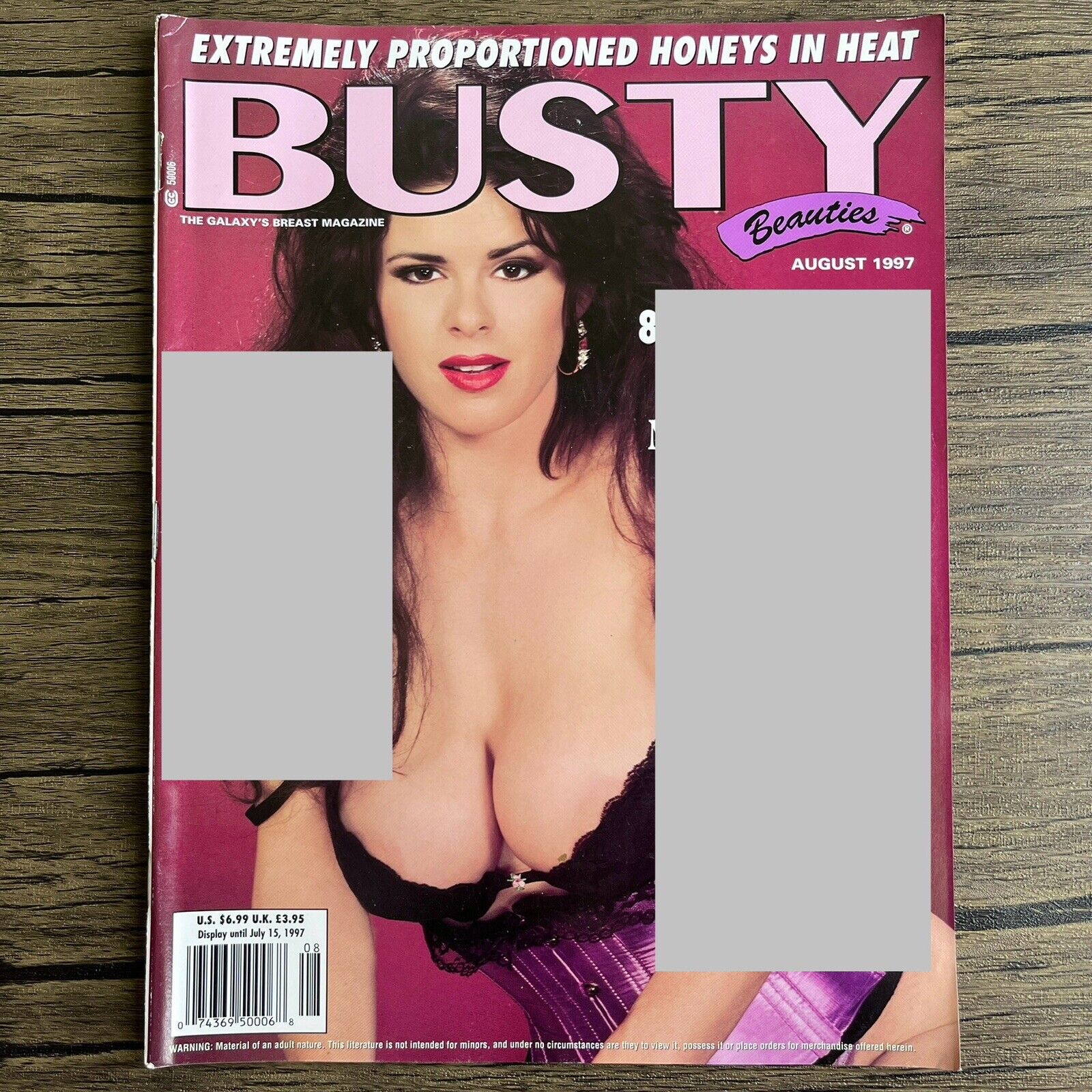 Busty Beauties Magazine August 1997