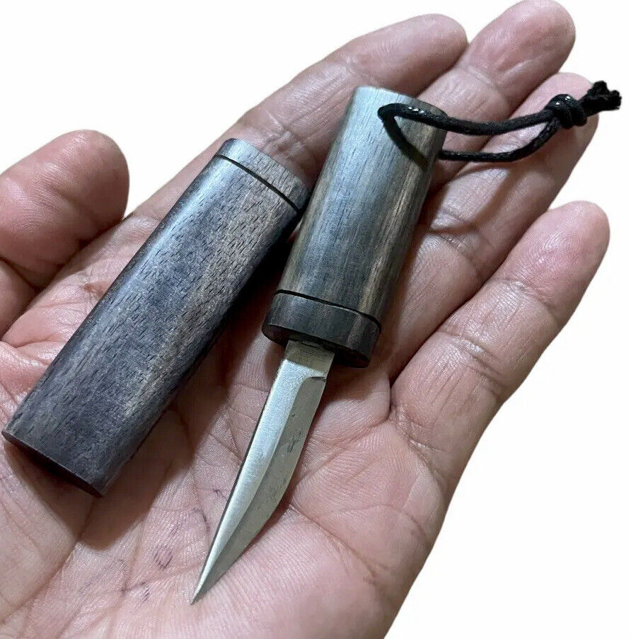 Mini Knife Kamagong Handle,Stainlees steel Blade , Sharp Pocket Knife#0921K