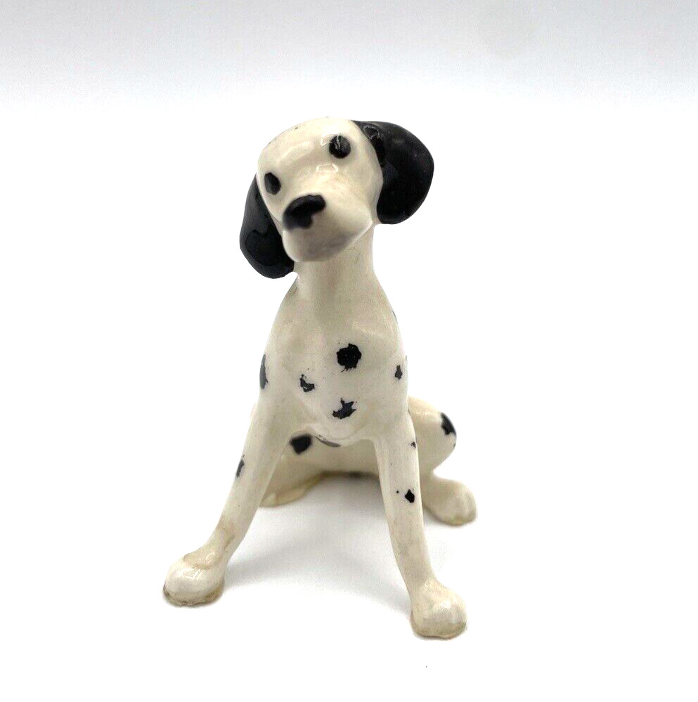Hagen Renaker Dalmation Dog Spots Miniature Figurine #497