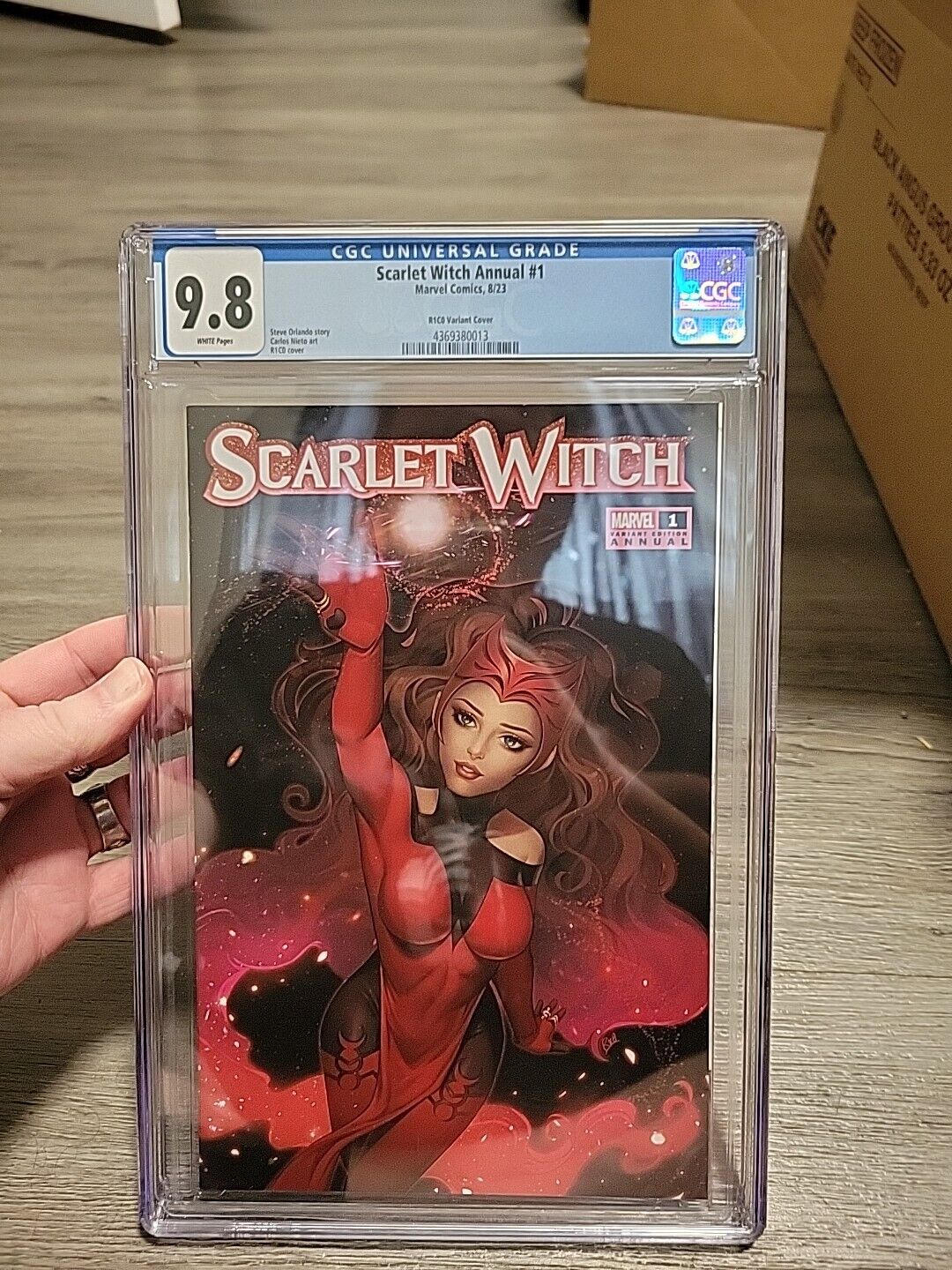 Scarlet Witch Annual #1 CGC 9.8 R1C0 Variant Cover 616 Comics Exclusive