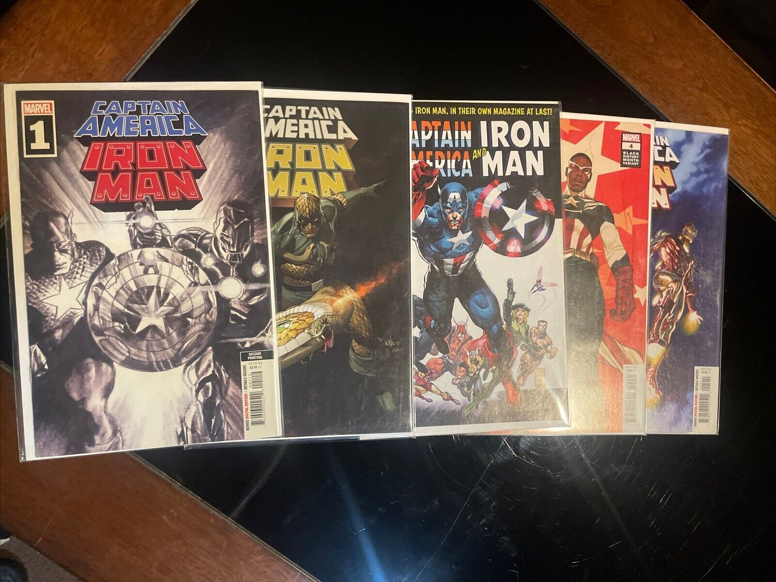 Marvel Comics: Captain America/Iron Man Vol. 1 (2022) #1-5 Complete Set