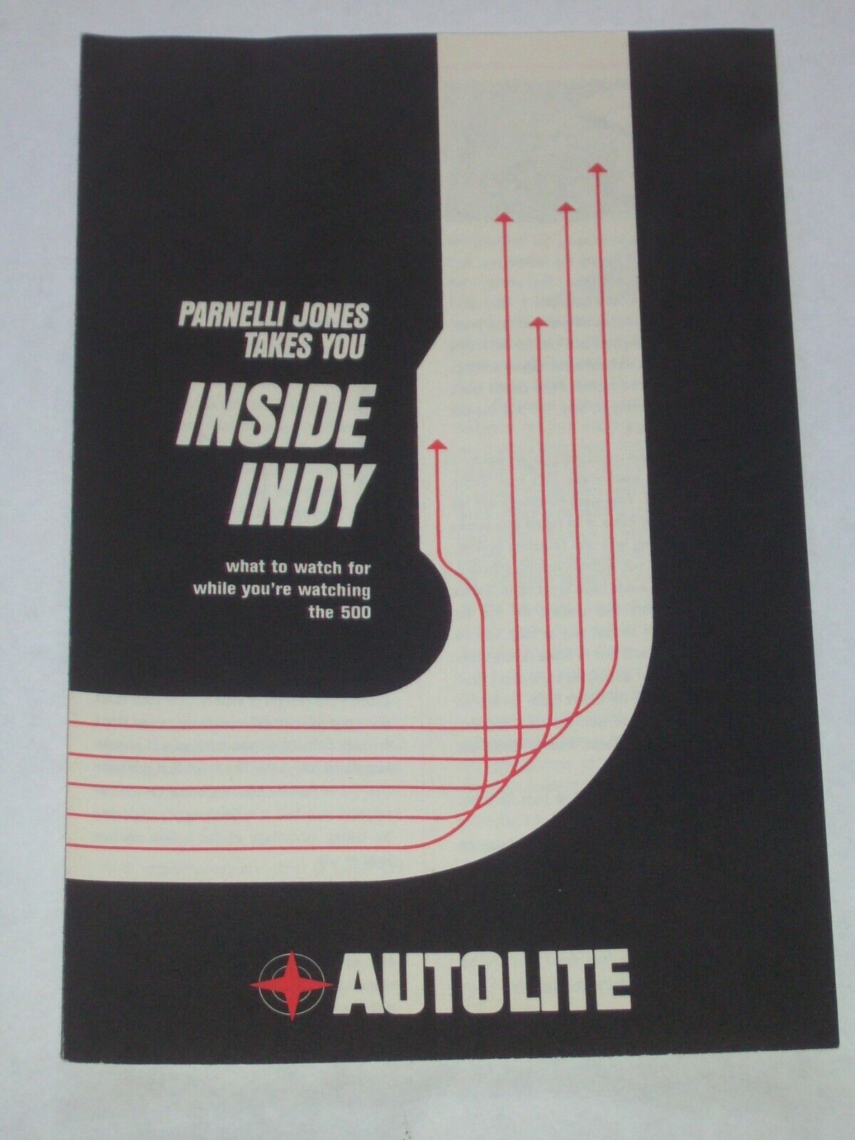 Autolite spark plugs, Parnelli Jones takes you inside Indy 500 Ford Motor Co.