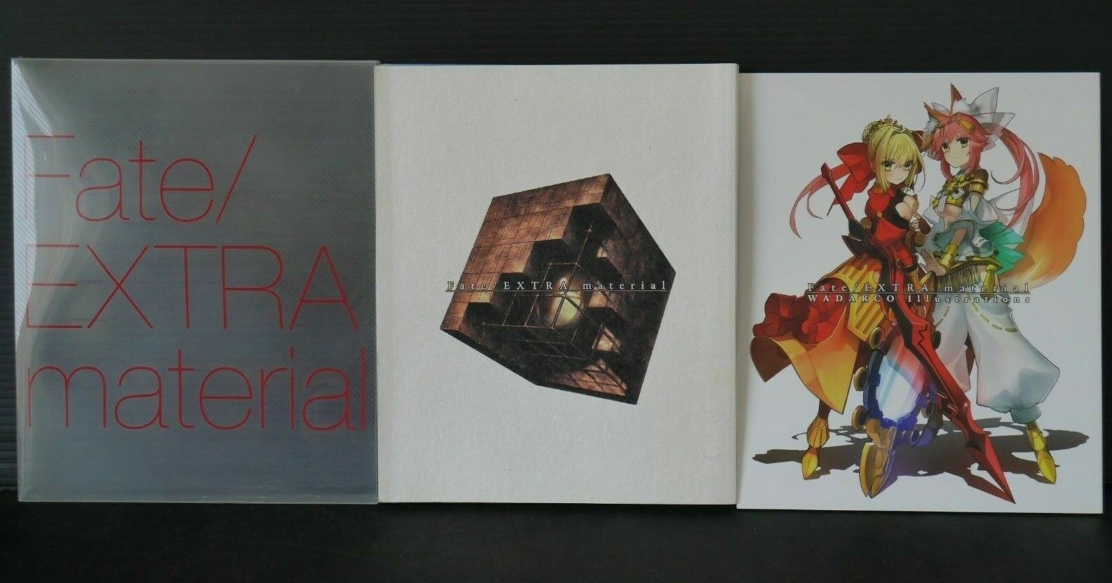 JAPAN Fate/Extra Material First Limit Edition Book (Illust: wadarco etc.)