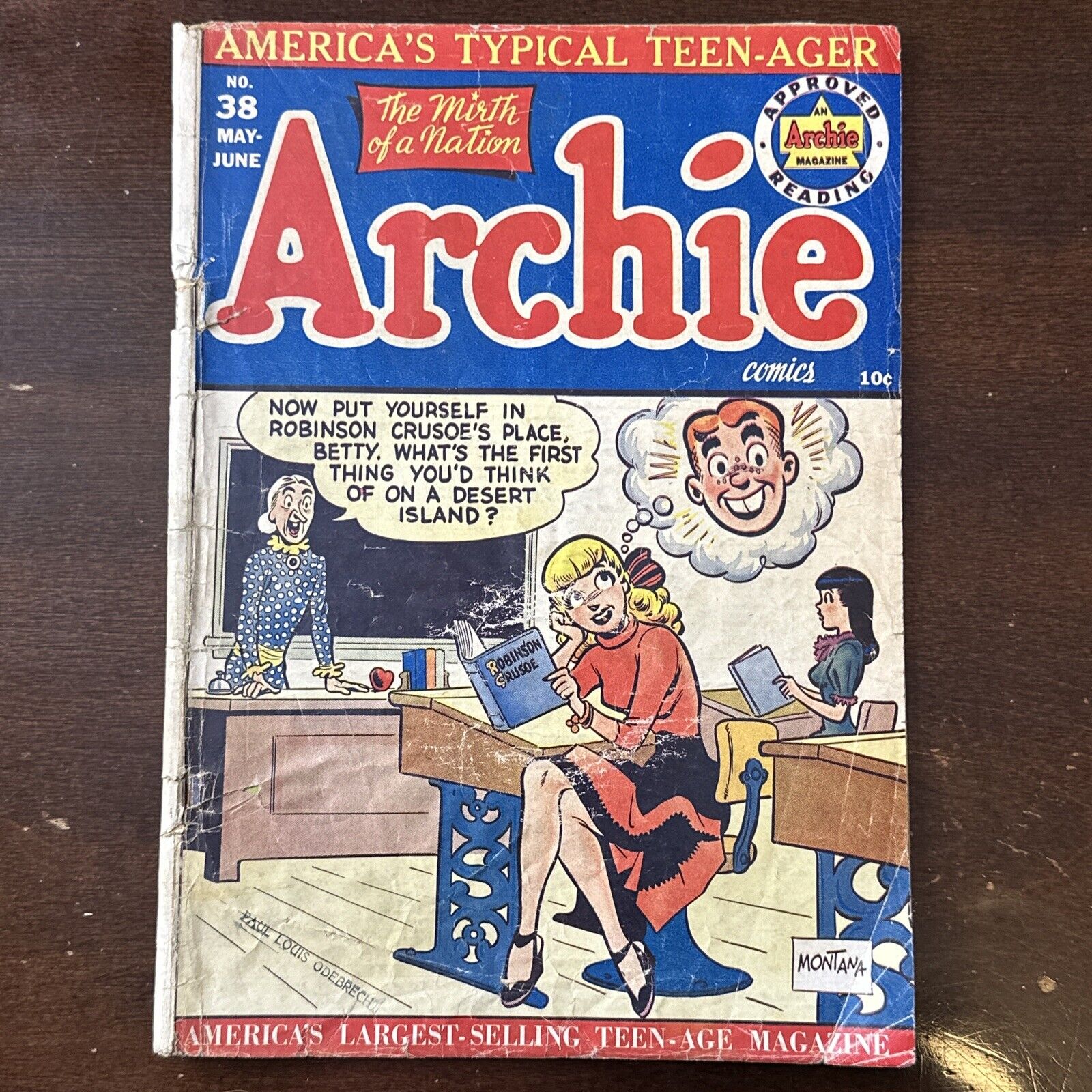 Archie #38 (1949) - Archie and Veronica Golden Age