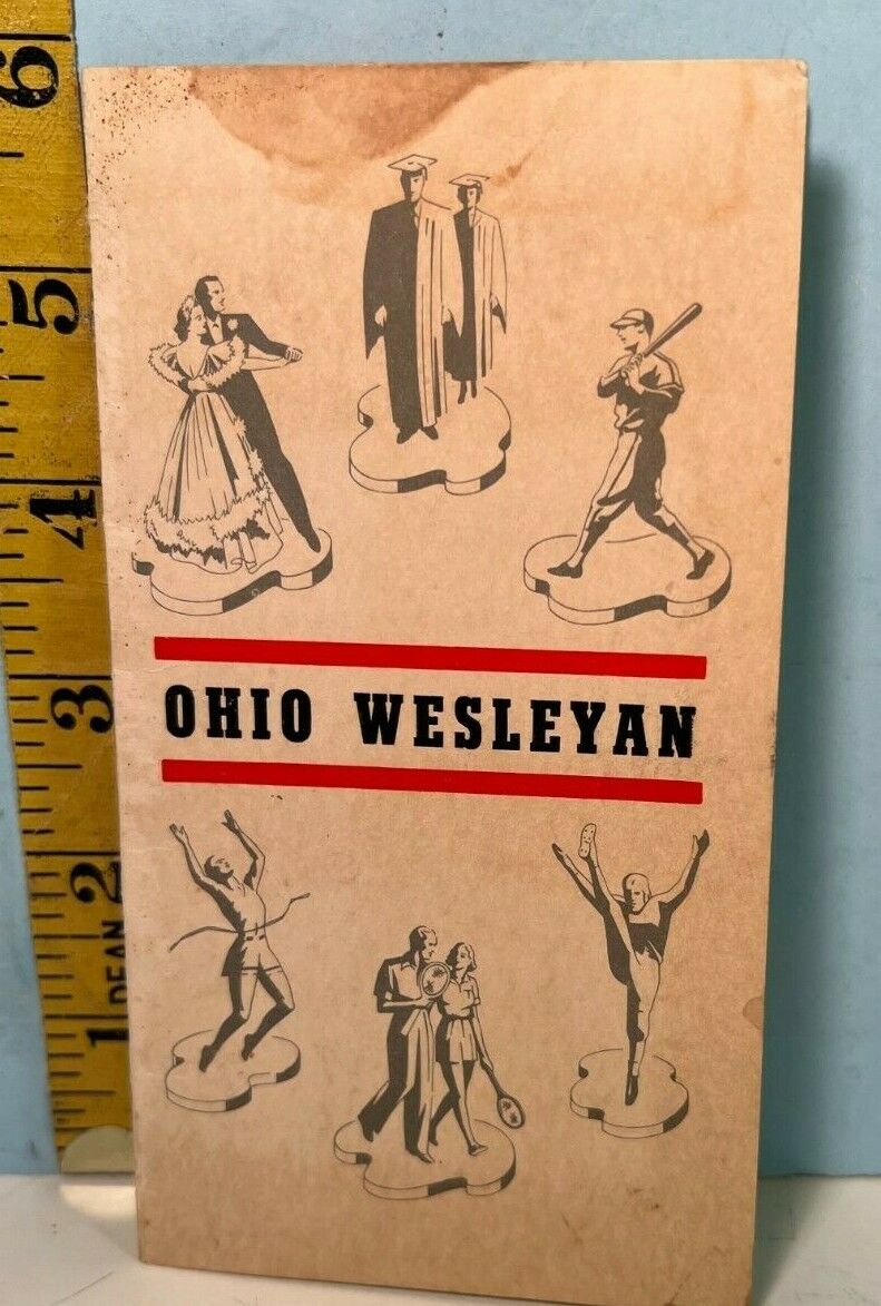 Vintage Ohio Wesleyan Wrigley\'s Chewing Gum Advertisement