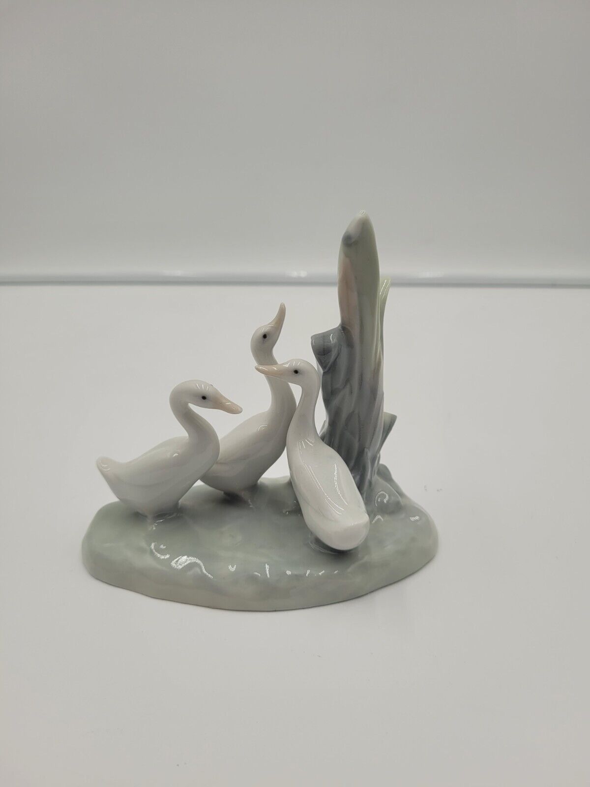 Charming NAO by LLADRO Porcelain Figurine Grouping of 3 Geese