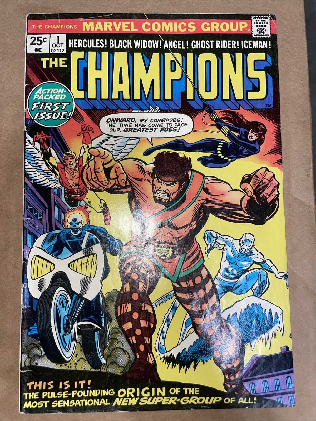 Champions #1 (1975, Marvel Comics) 1st Appearance And Origin