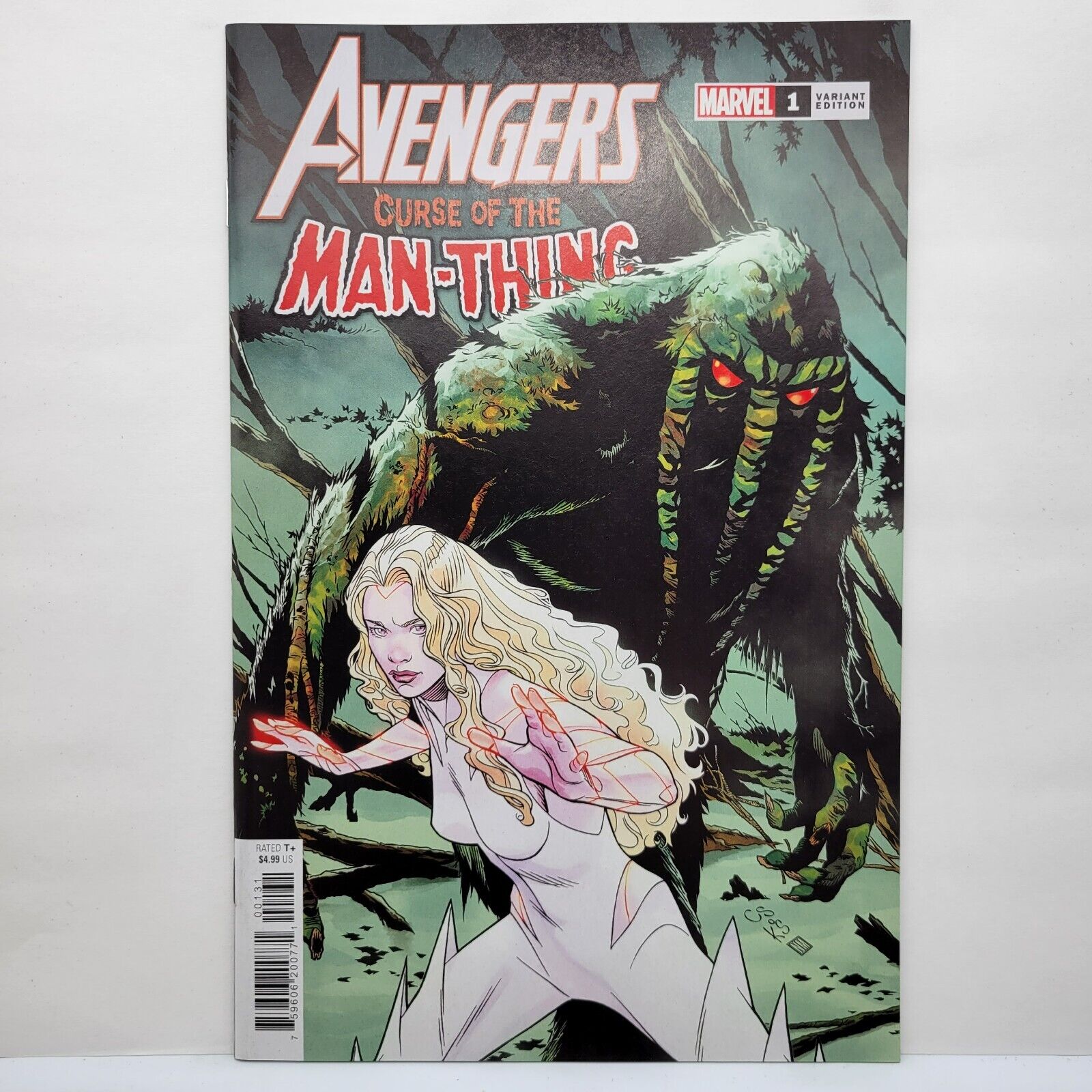 Avengers Curse Of The Man-Thing #1 Marvel Variant Chris Sprouse 2021 MCU
