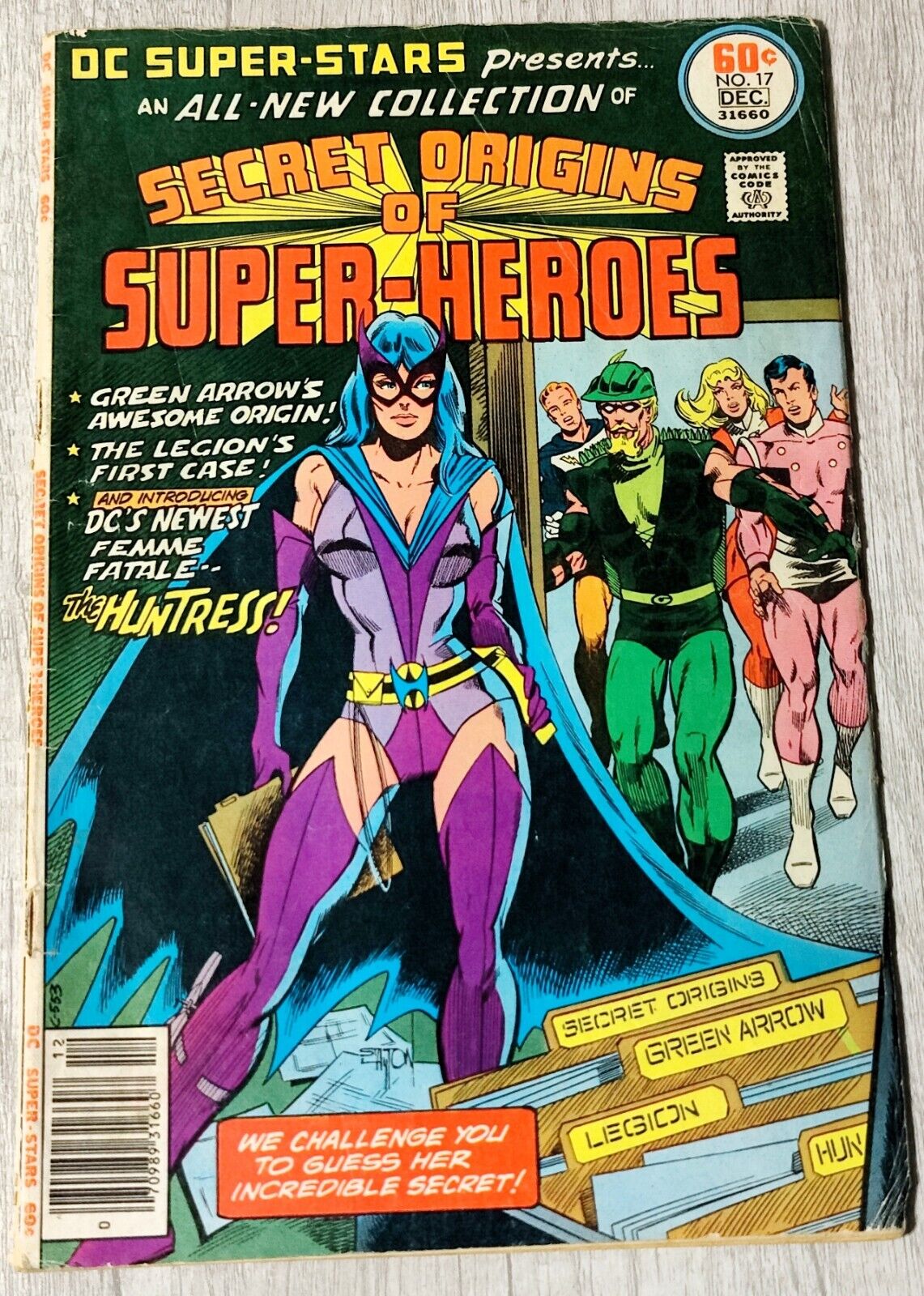 DC Super-Stars #17 1st app of Huntress (Helena Wayne) - Very Good