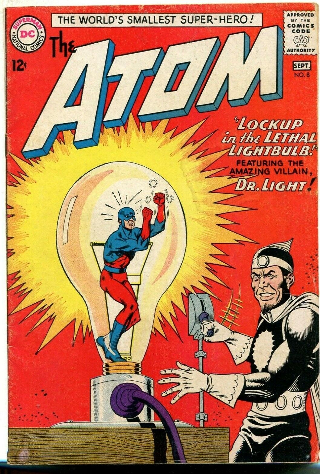 The Atom 8 VG+ Dc Comics   *SA