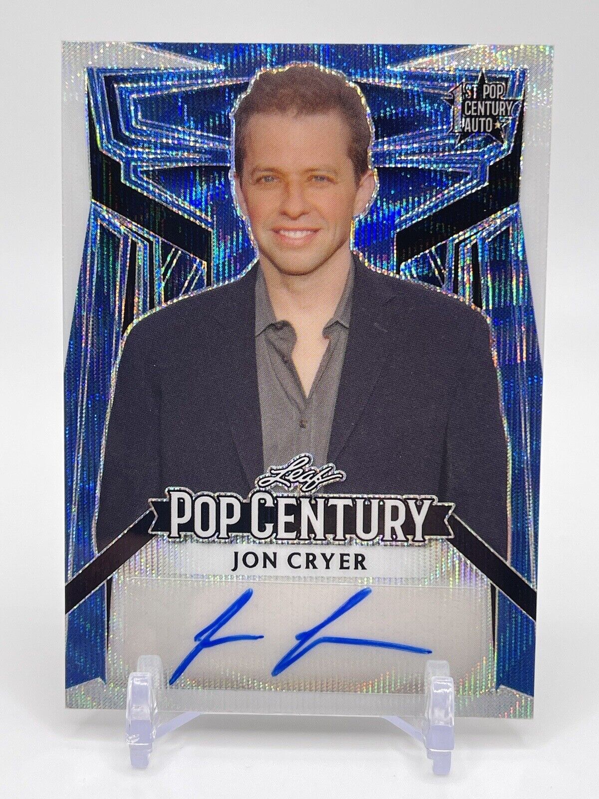 2023 Leaf Pop Century Jon Cryer Auto /7 1st Pop Century Auto Two And A Half Men