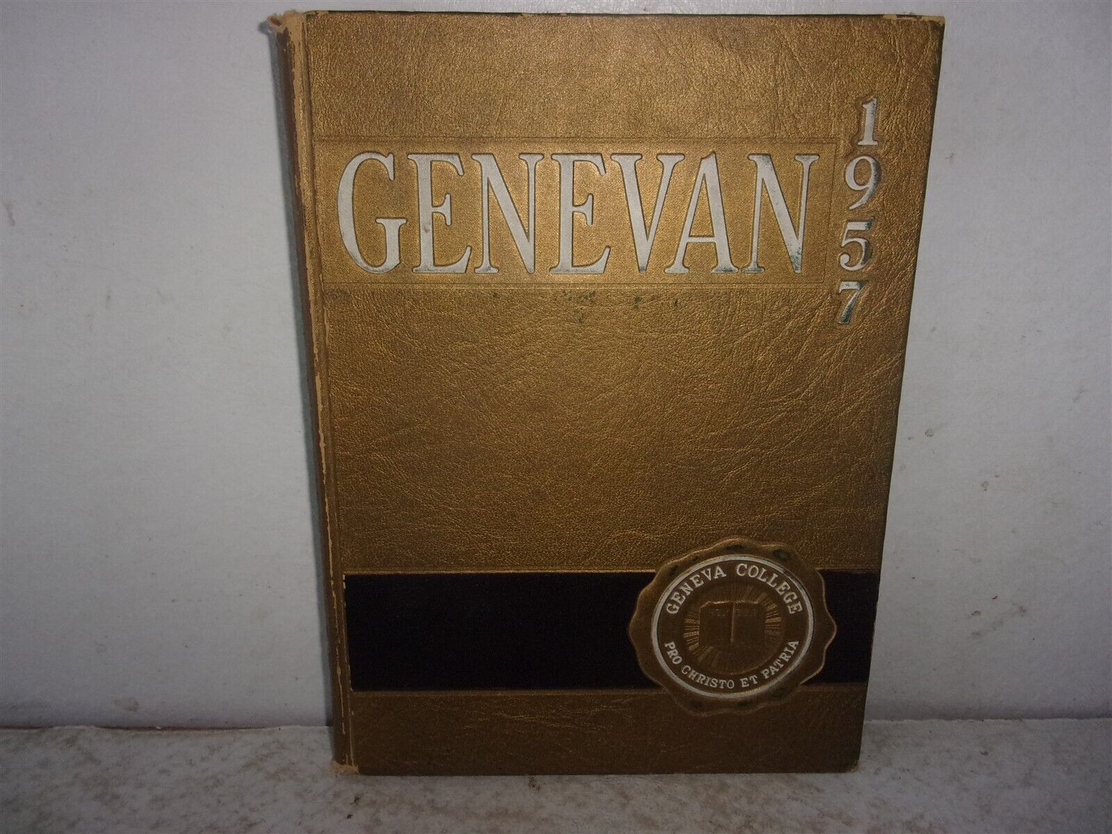 1957 Geneva College Yearbook - The Genevan - Beaver Falls, Pa