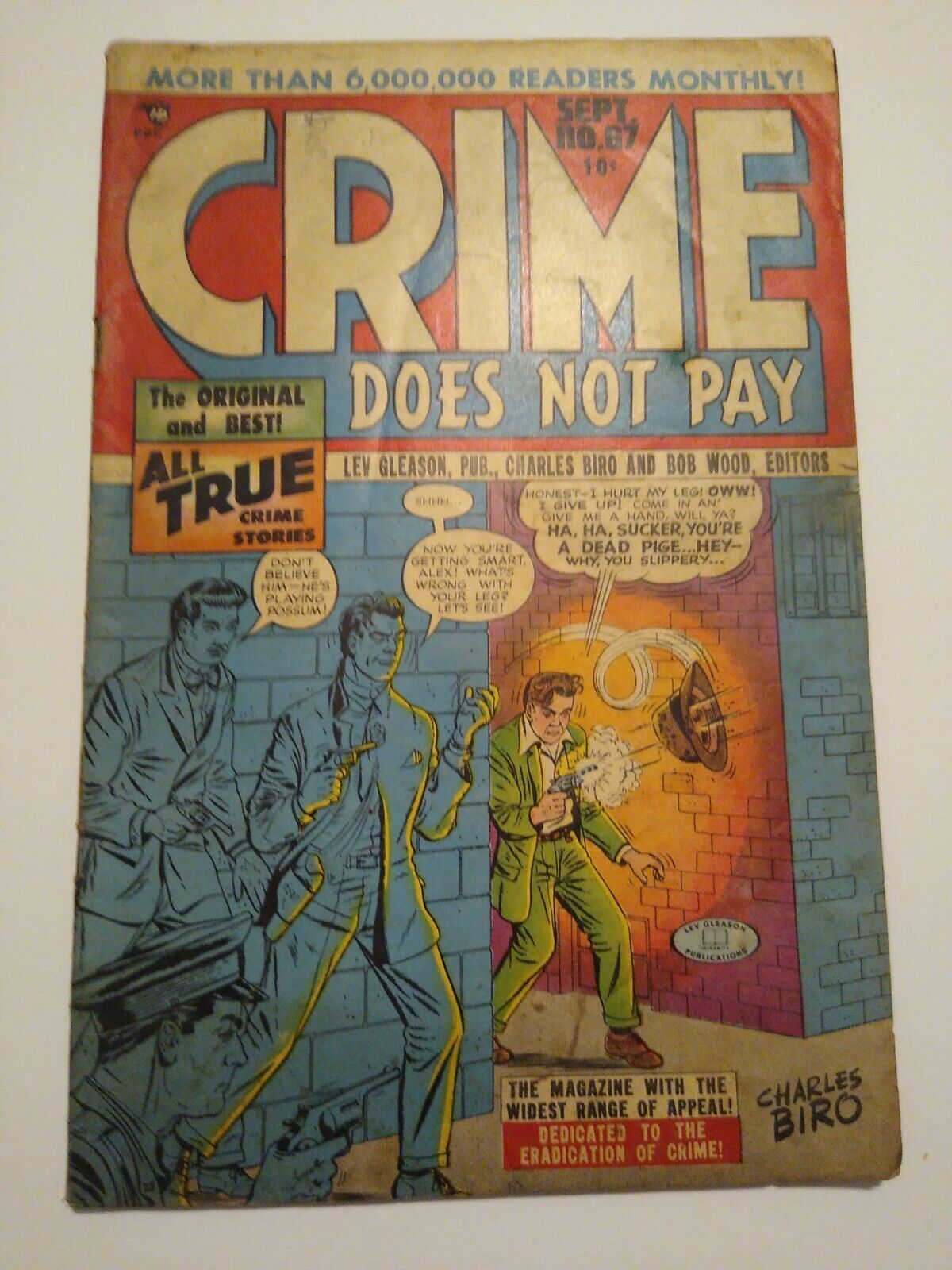 October 1948 - Crime Does Not Pay #68 Comic Book