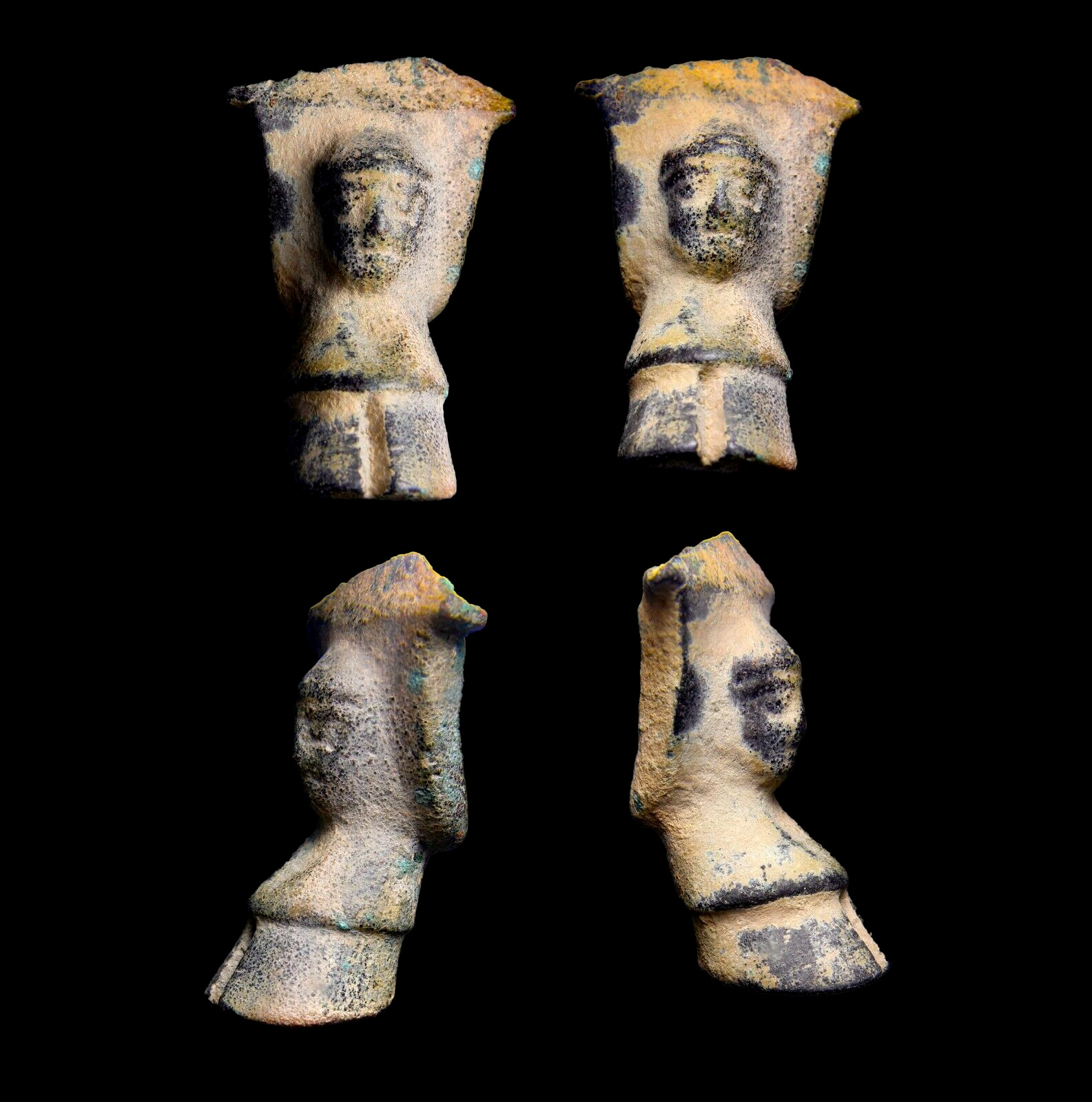 VERY RARE 1500BC or Earlier Iron AGE Baal God Hoof of Bull Figurine Antiquity