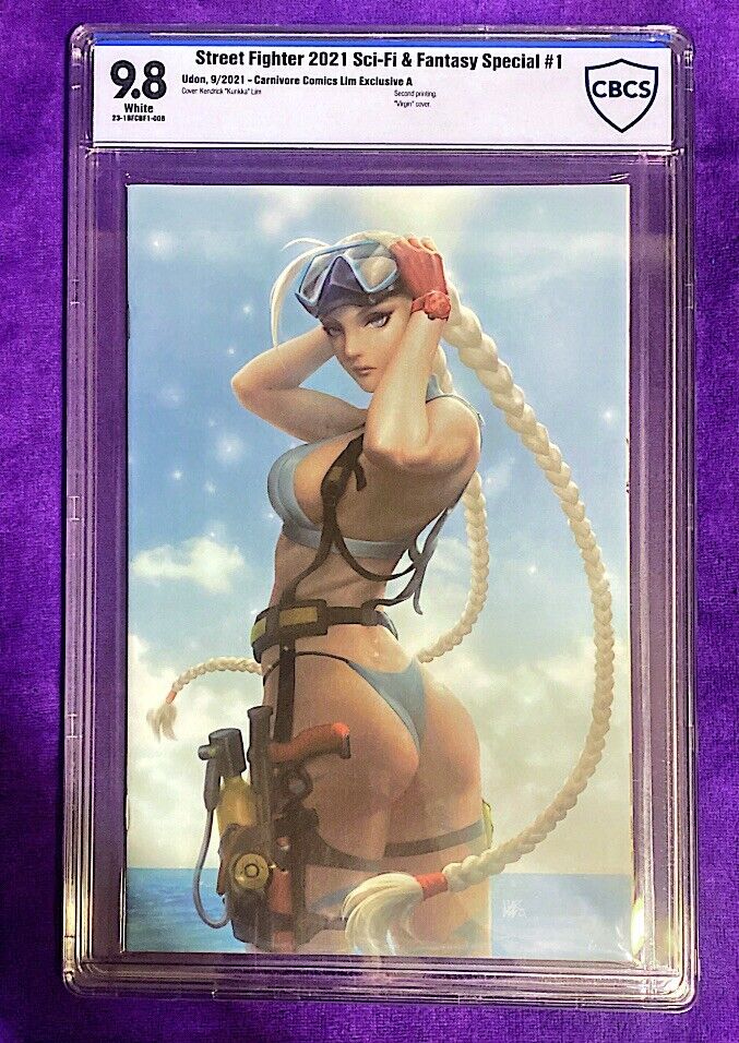 Street Fighter 2021 Sci-Fi & Fantasy Special #1 CBCS 9.8 With Coa