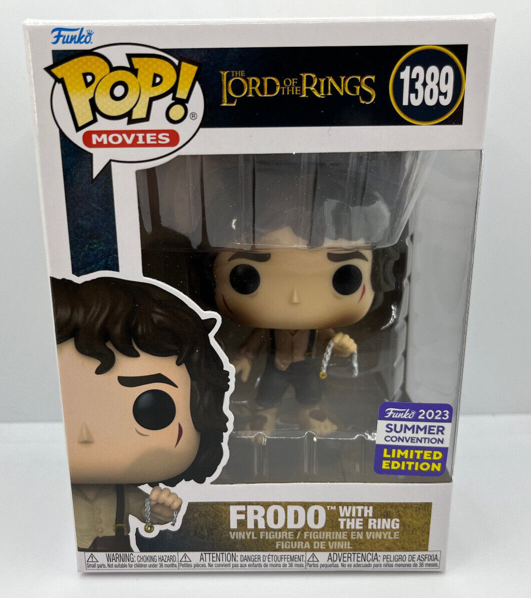 Funko Pop The Lord of the Rings - Frodo with the Ring (2023 Summer) #1389