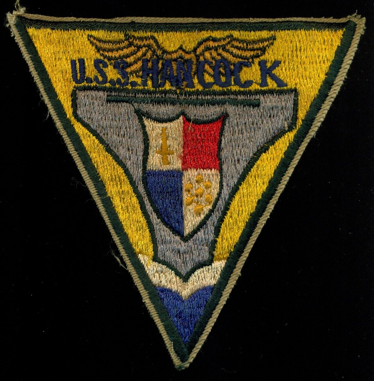 USN USS Hancock Air Wing Patch JN