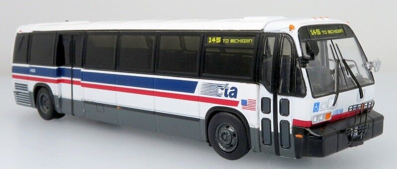 Iconic Replicas 1:87 1999 TMC RTS Chicago Transit Bus