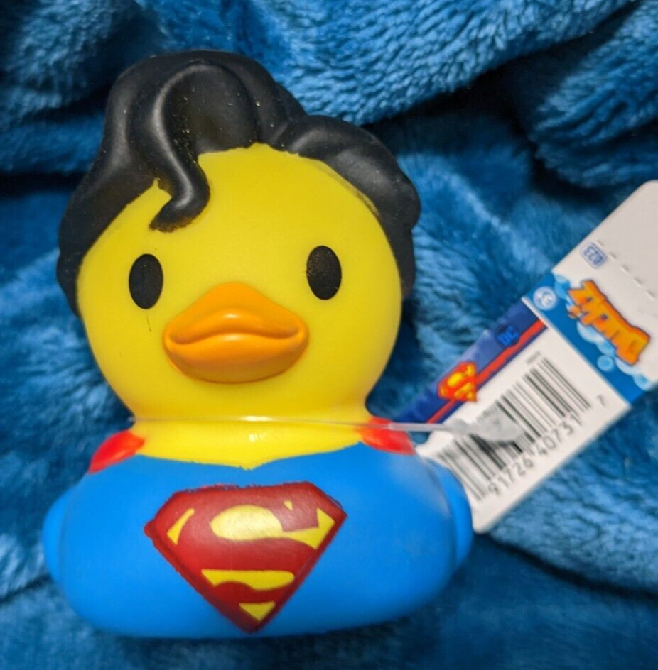 NWT Superman DC Comics Rubber Duck Duckz