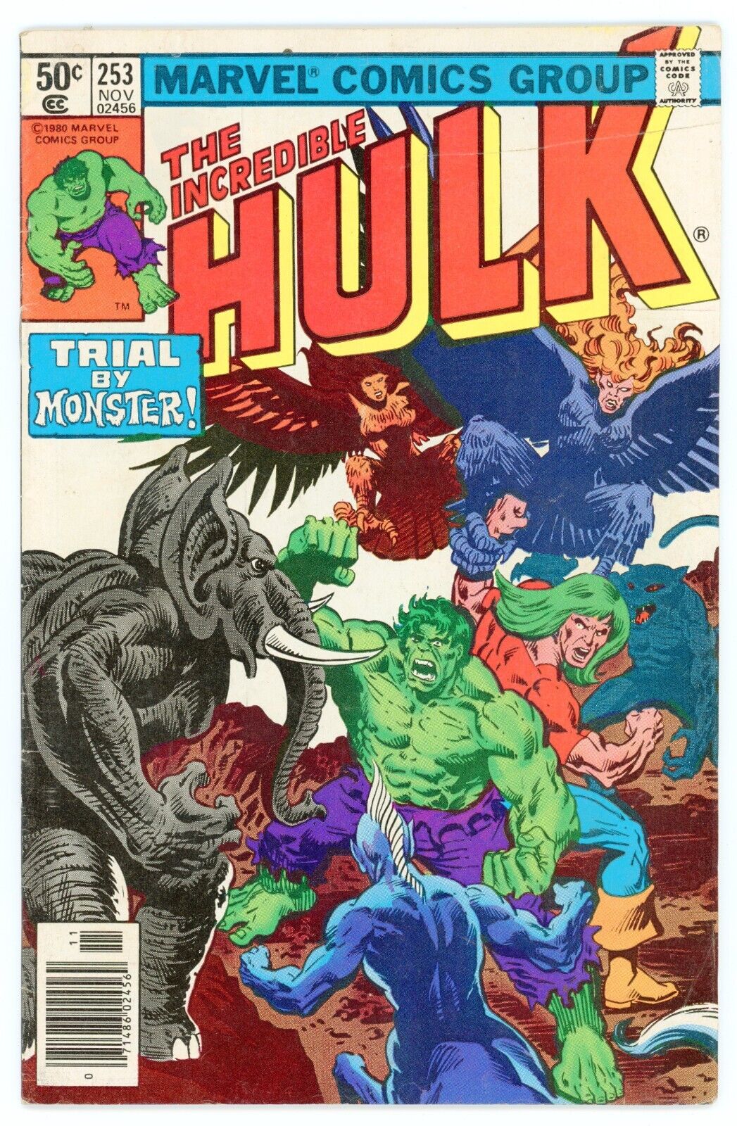 The Incredible Hulk #253 Marvel Comics 1980