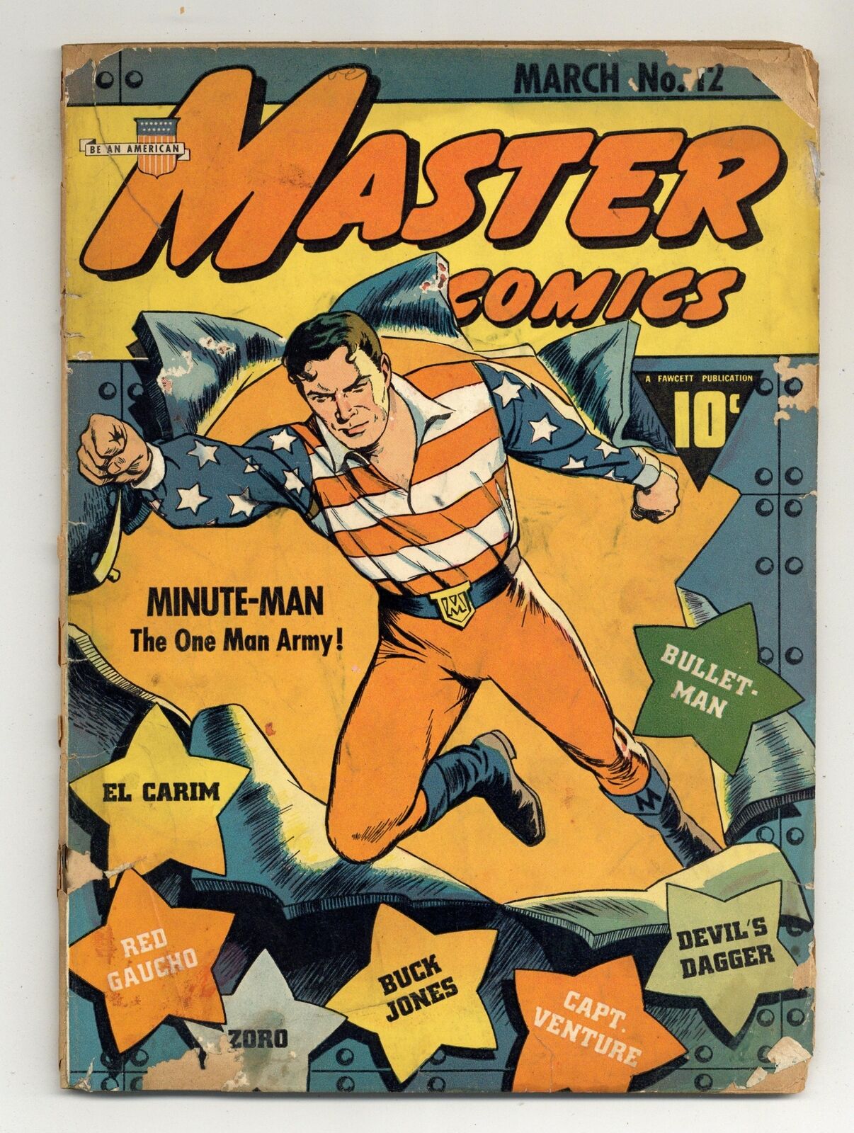 Master Comics #12 PR 0.5 1941