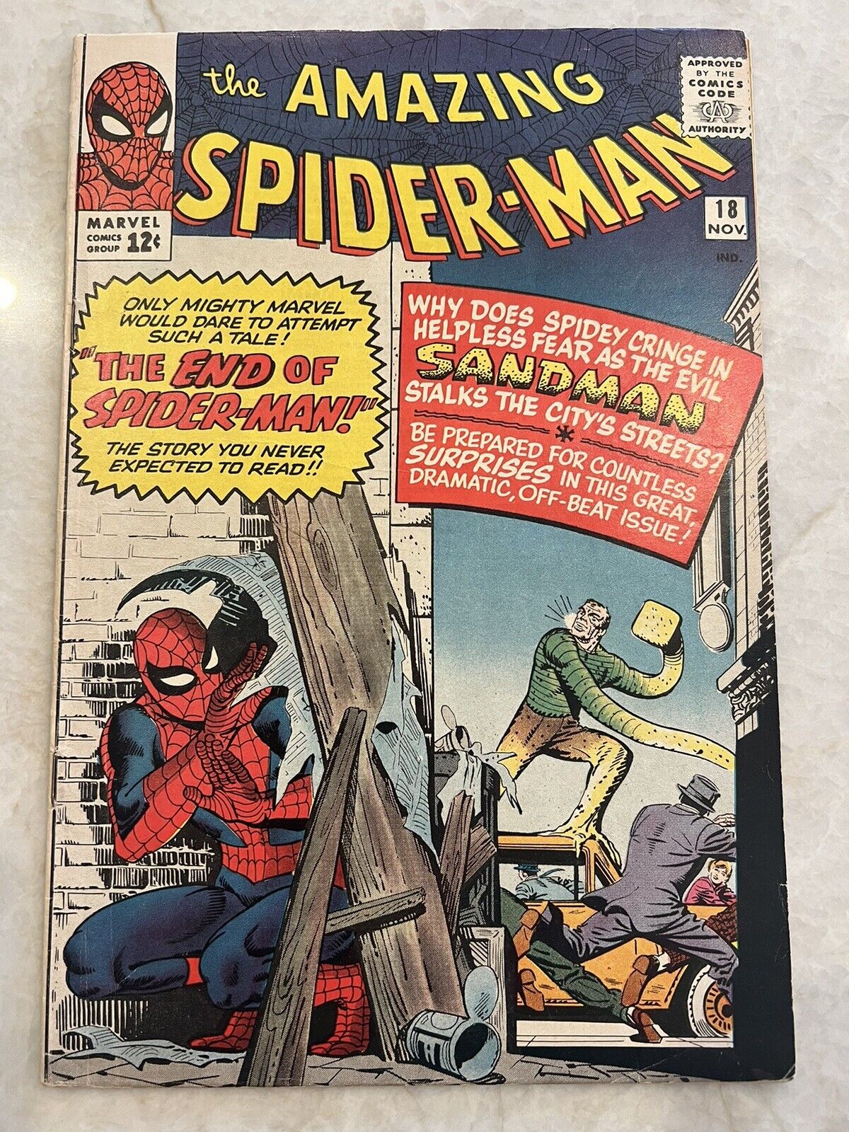 Amazing Spider-man 18 1st appearance of Ned Leeds Fantastic Four appearance