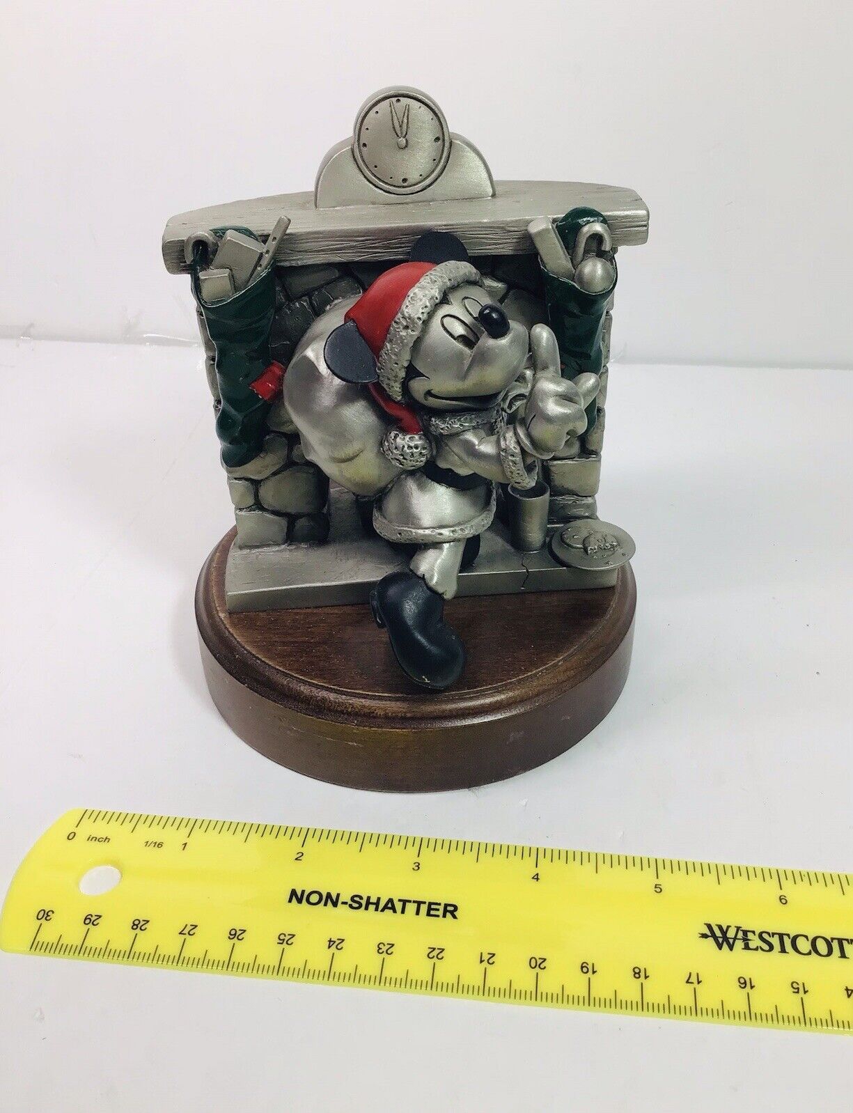 Annual Mickey Santa, Jolly Old St. Mick Hudson Creek Registered Addition Pewter