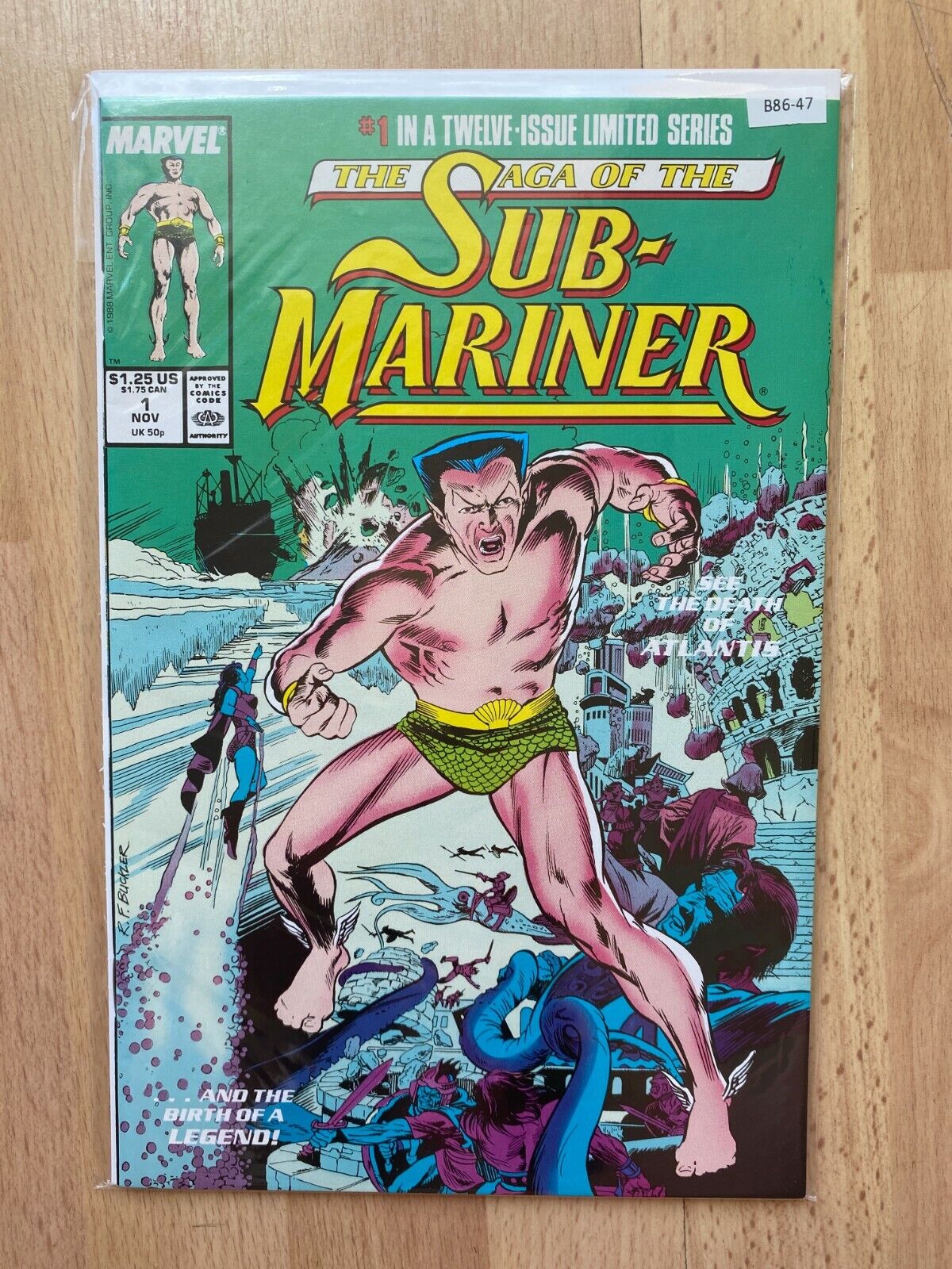 Sub-Mariner 1 - High Grade Comic Book - B86-47