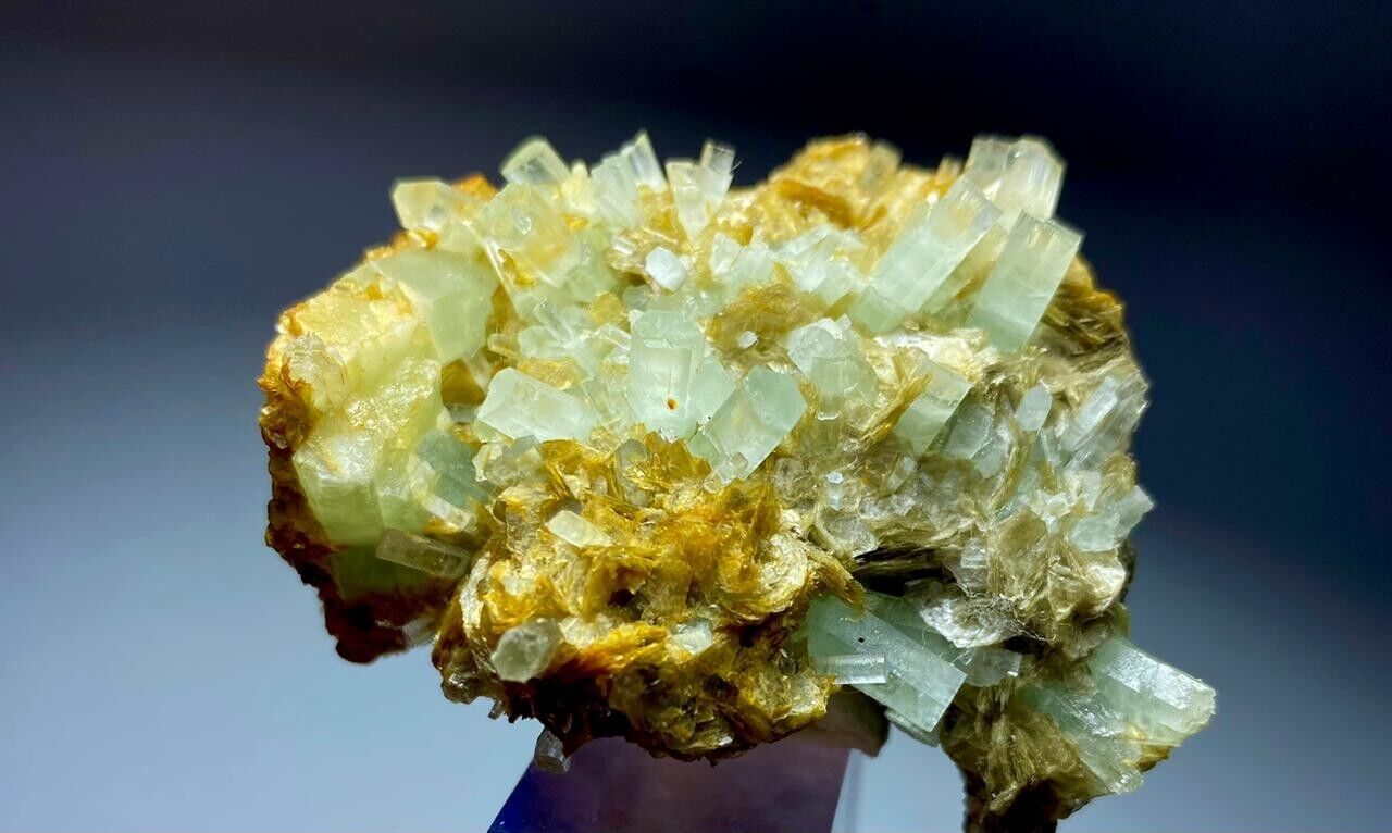  Beautiful Natural Aquamarine  Bunch Crystal From Skardu Pakistan ( 349 Carat)