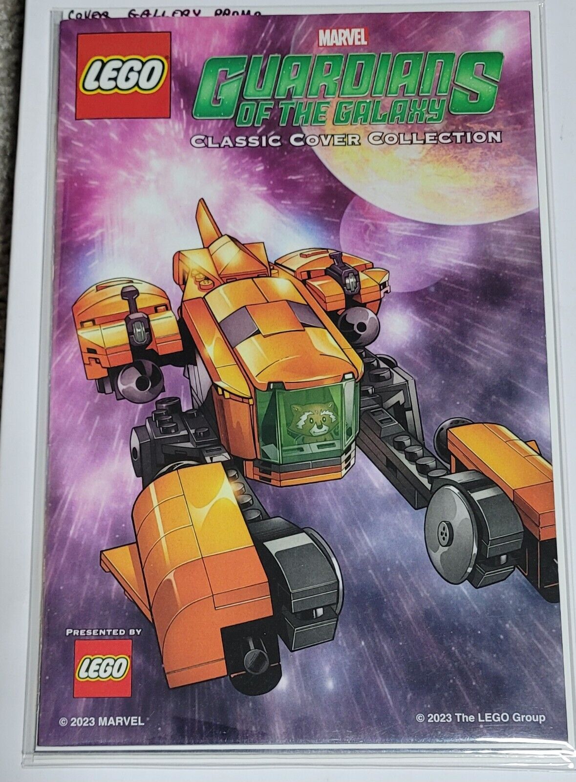 *RARE* Guardians of the Galaxy Classic Cover Collection - 2023 Marvel LEGO Promo