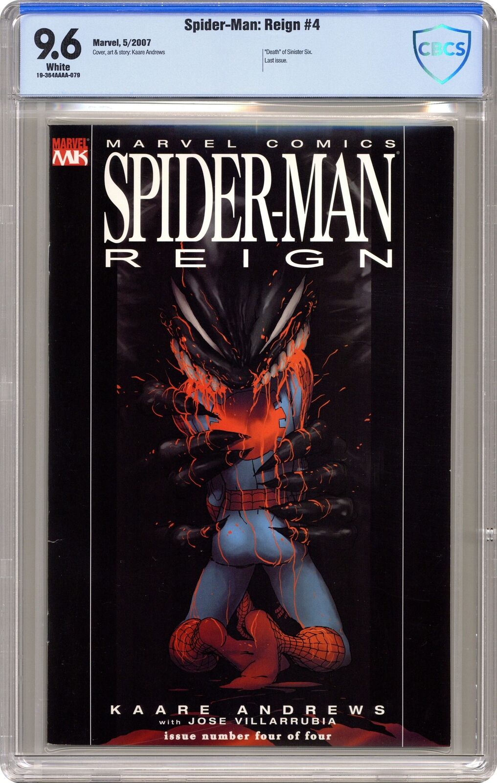 Spider-Man Reign #4 CBCS 9.6 2007 19-364AAAA-079