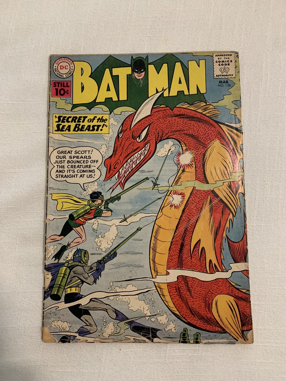 Batman #138 (March 1961, DC), 