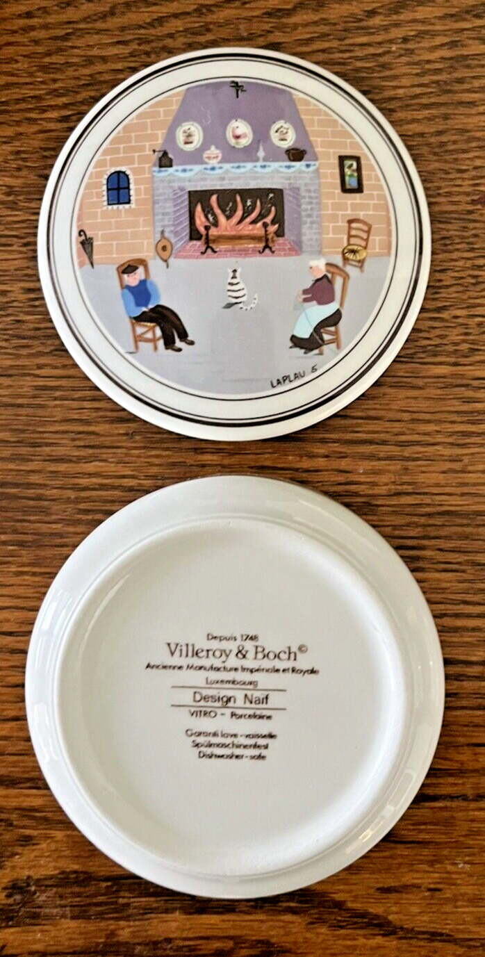 Villeroy & Boch BY THE FIRESIDE Porcelain Trinket Candy Box  Design Naif