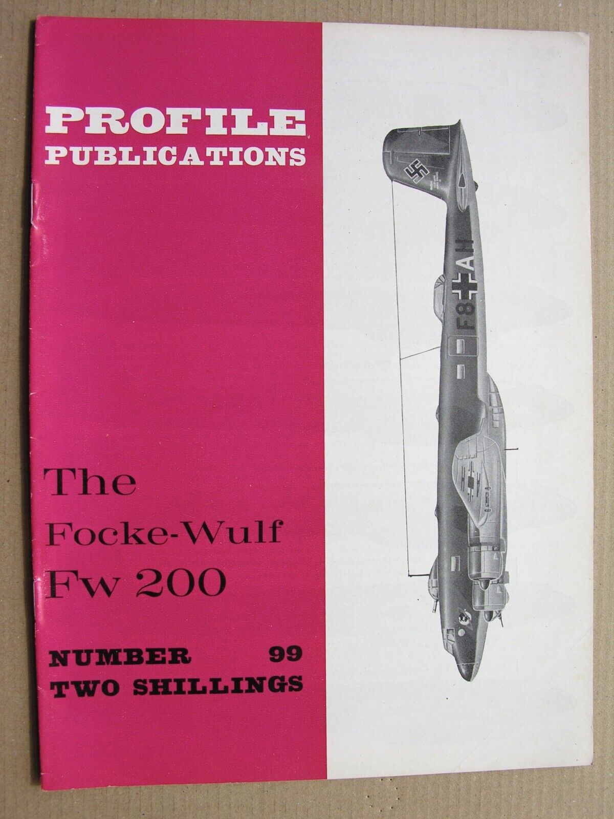 THE FOCKE-WULF Fw 200 Profile Publications No 99 Aircraft Richard Smith 16 pages
