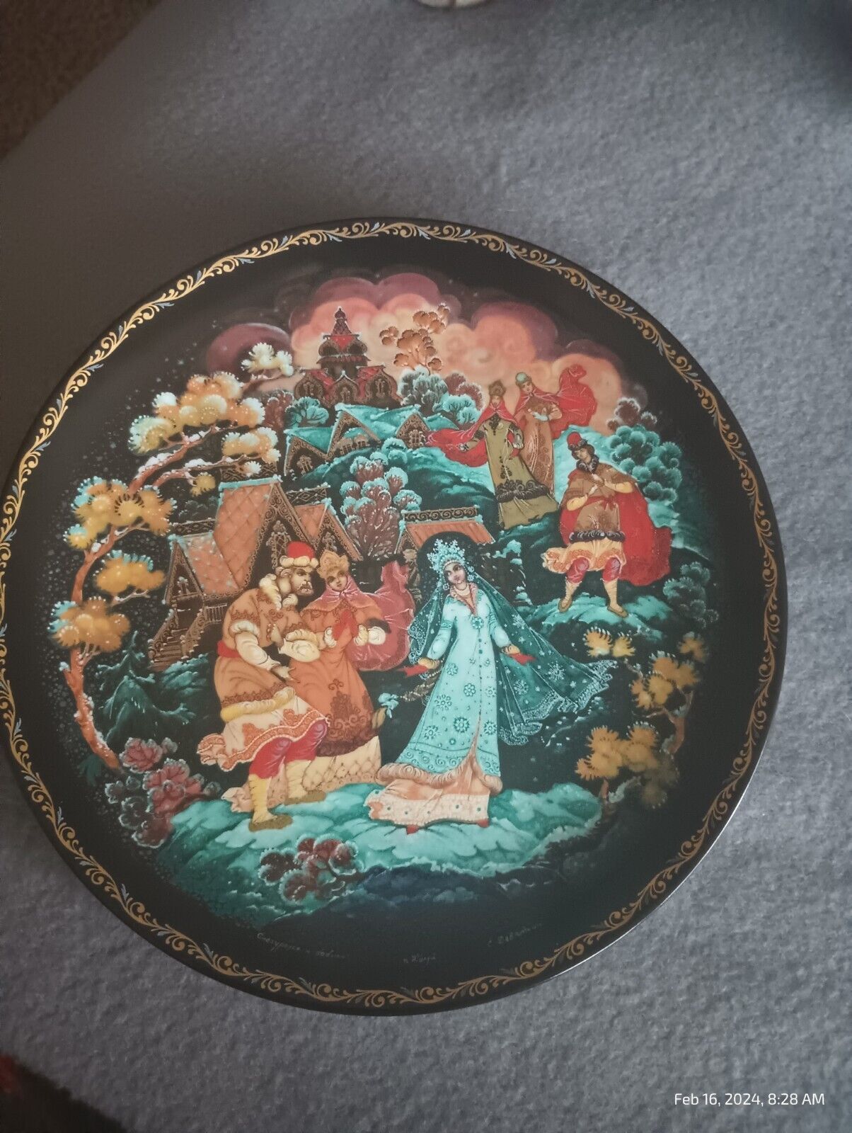 Russian Fairy Tale plates: Snow Maiden / her parents. Snow Maiden, Friends Dance
