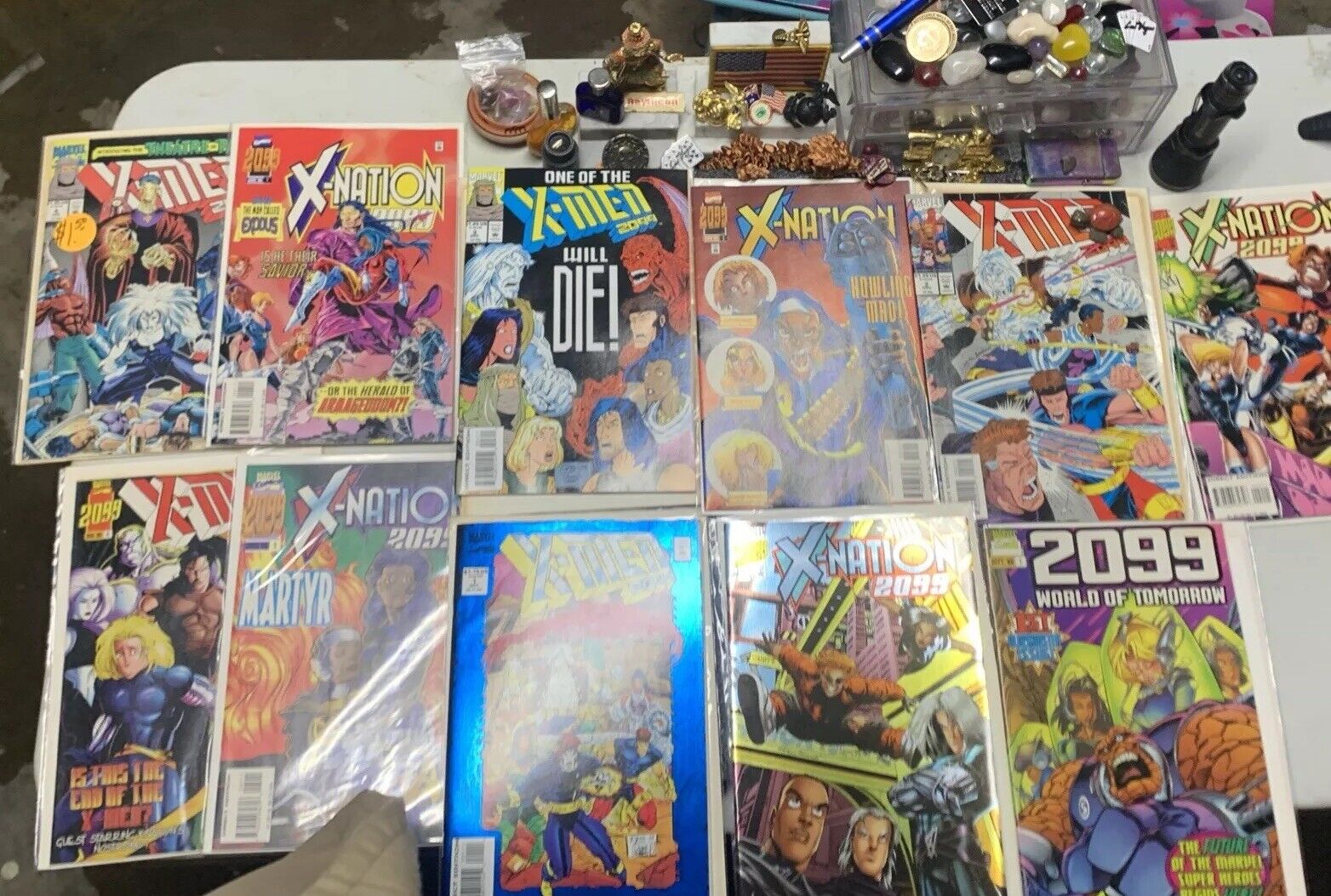 Lot Of 11 X-Men 2099 Lot of  (1993) Marvel Comics In Excellent Condition Mixed
