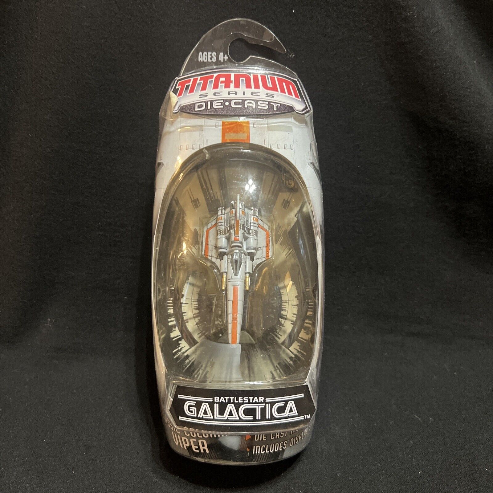 Battlestar Galactica Die-Cast Titanium Micro Machine Classic Colonial Viper NIB