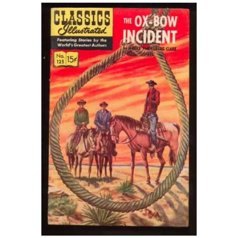 Classics Illustrated (1941 series) #125 1st edition in VG +. [s'