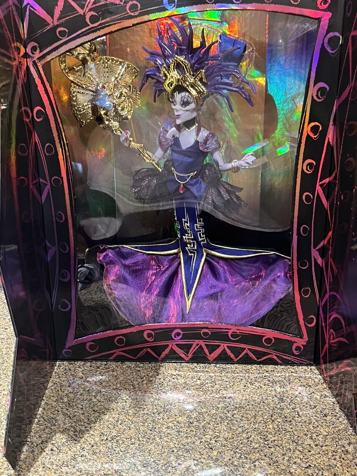 Disney Designer Midnight Masquerade Collection Yzma Limited Edition Doll New