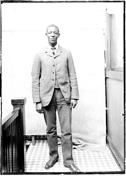 African American Boxer Ed Martin Of Denver The Colorado Giant 1902 OLD PHOTO