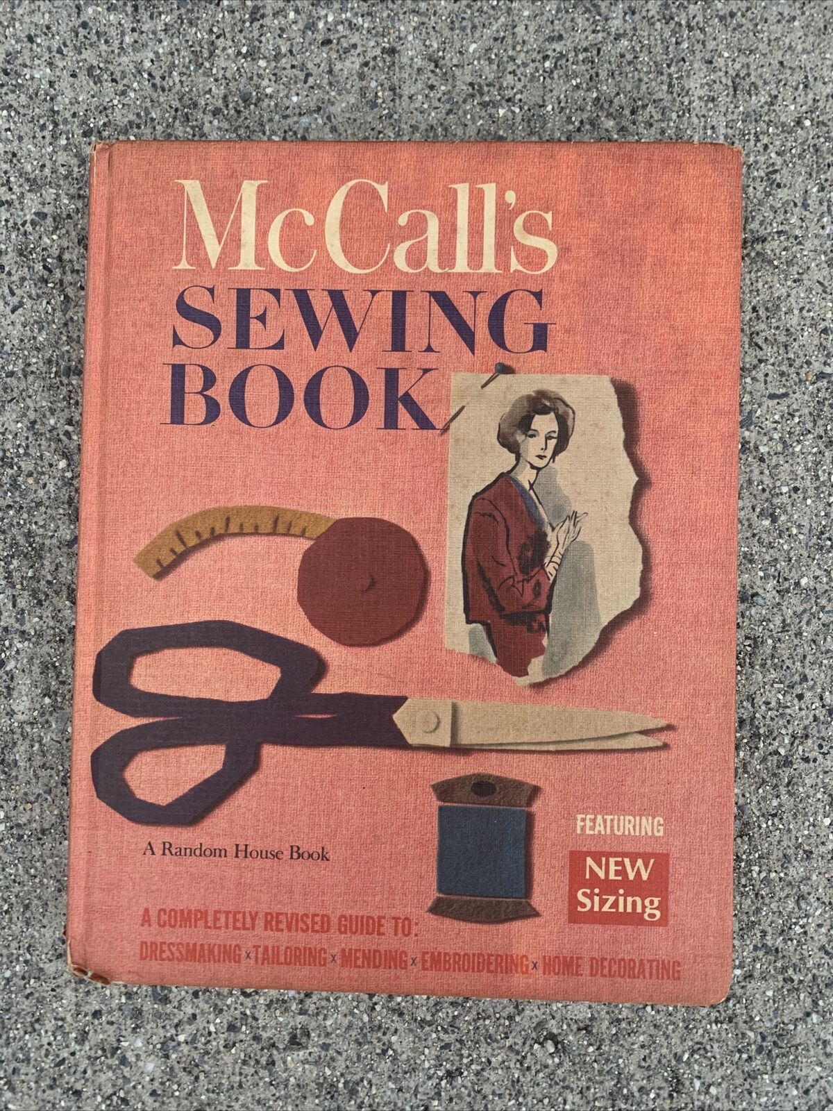 Vintage Antique McCall\'s Sewing Book Hardback 308 Pages 1960\'s Pattern RARE ❤️tb