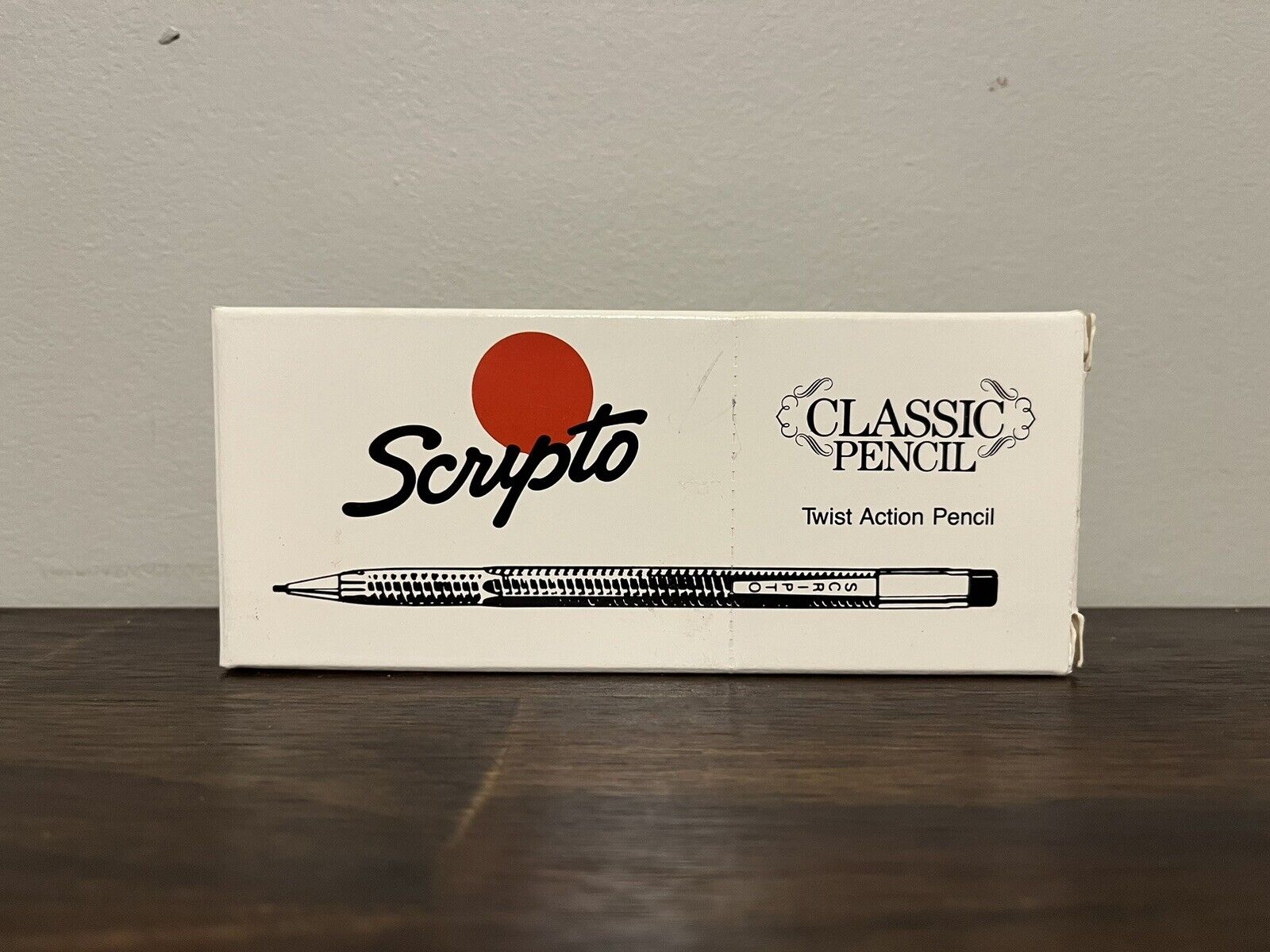 Scripto K780 Empty Box No Pencils Included Display Only
