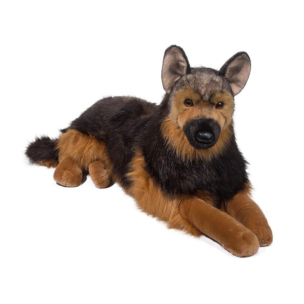 MAJOR the Plush GERMAN SHEPHERD Dog Stuffed Animal - Douglas Cuddle Toys - #2464