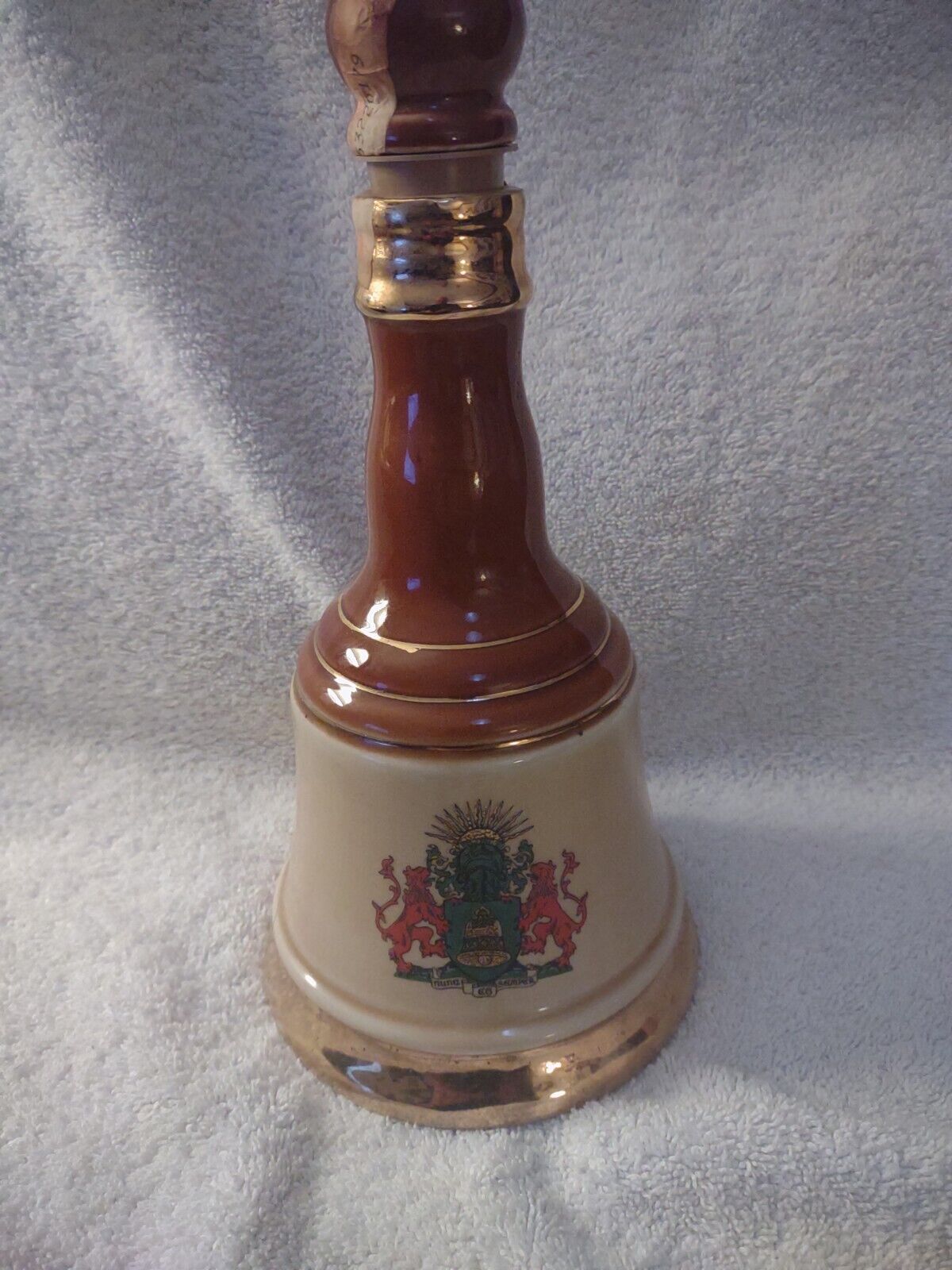 Jim Beam 1969 Bell\'s Royal Vat Regal China Liquor Decanter Empty