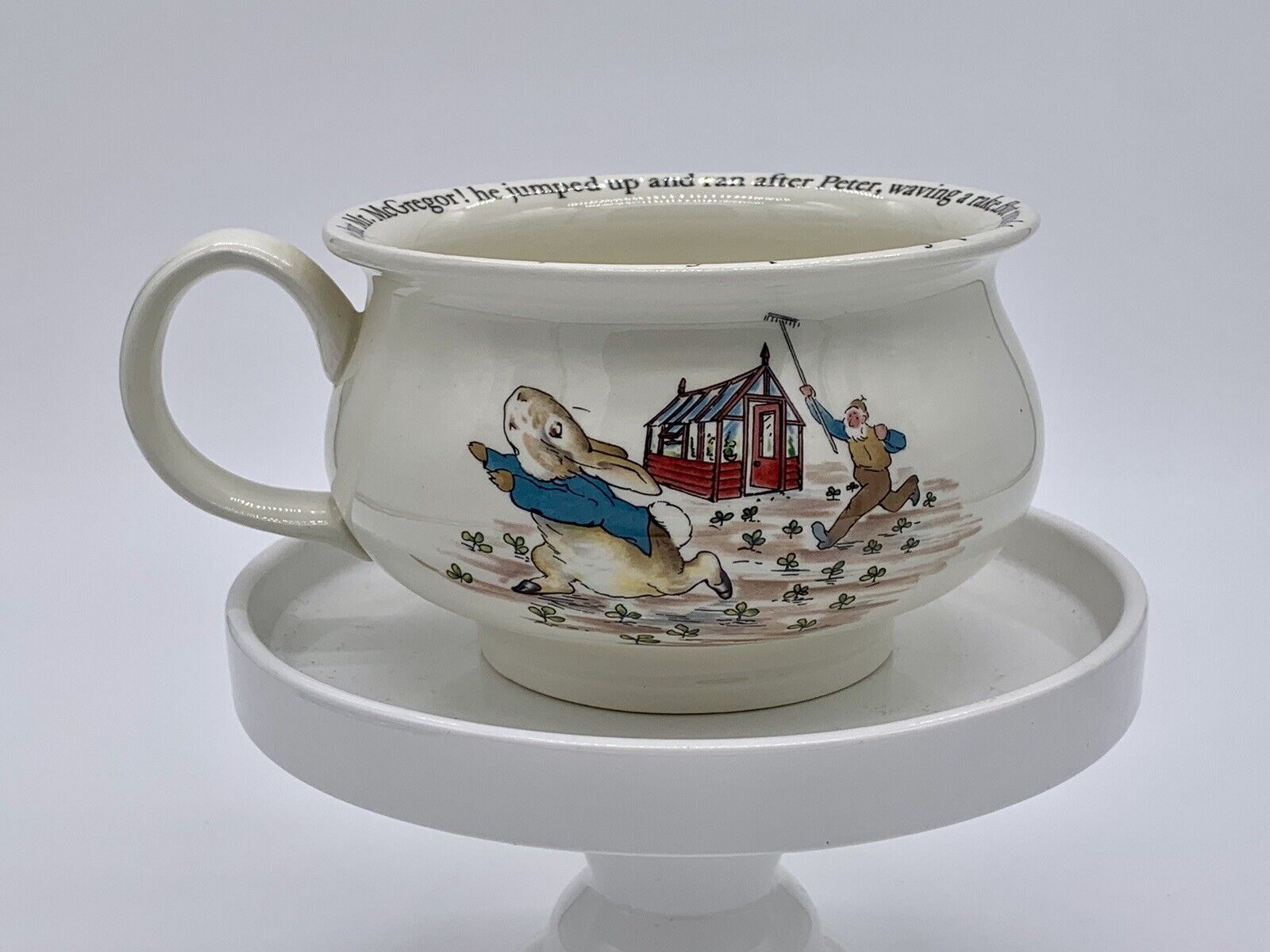 Wedgwood Beatrix Potter Design White/Multi Ceramic Peter Rabbit Bowl